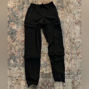 Athleta Black Cargo Joggers